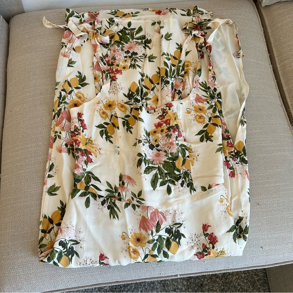 NEW Reformation Besse Midi Floral Dress - Milo Floral - Picture 5 of 13